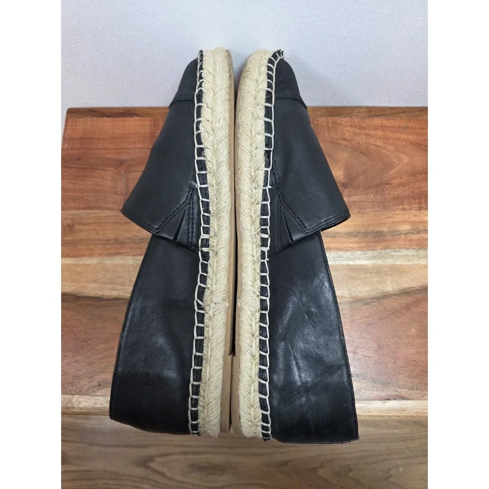 Sam Edelman Kesia Espidrille Loafer Women's Size 10.5 Black Slip On Comfort